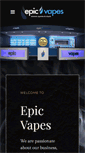 Mobile Screenshot of epicvapes.com